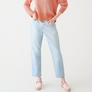 NWT- J Crew- Slouchy boyfriend jean in Waterside wash